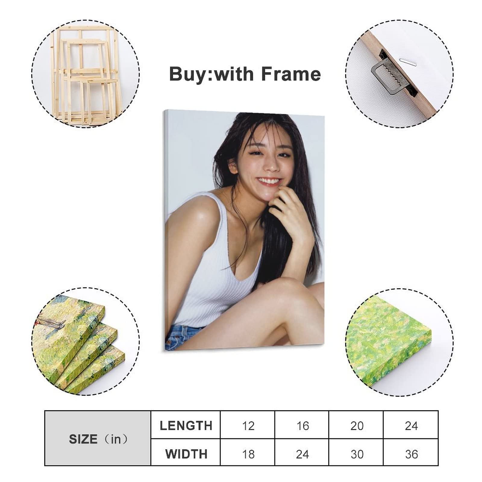 Amazon.co.jp: 貴島明日香 ビキニ 下着 水着 かわいい ポスター アート